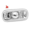 2x Clear Side Indicator Repeater Light Clear For Audi A3 A4 S4 RS4 A6 S6 A8 8E0949127