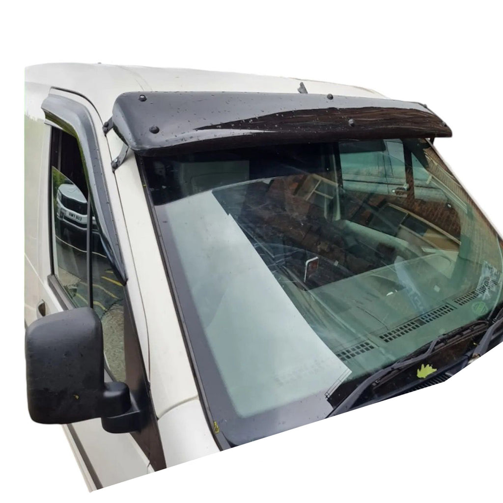 Ford Connect 2003 to 2013 Black External Sun Visor Solid Acrylic Top Quality