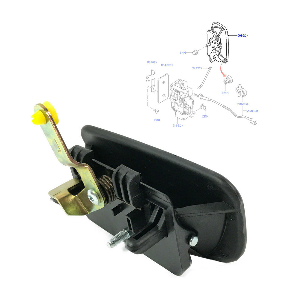 Ford Transit MK6 MK7 Front Door Handle LH RH Side 2X 1493202 1494053