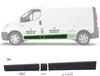 Renault Trafic II Vauxhall Vivaro Left Side Moulding Protective Strip Set 3 PCS 8200036093