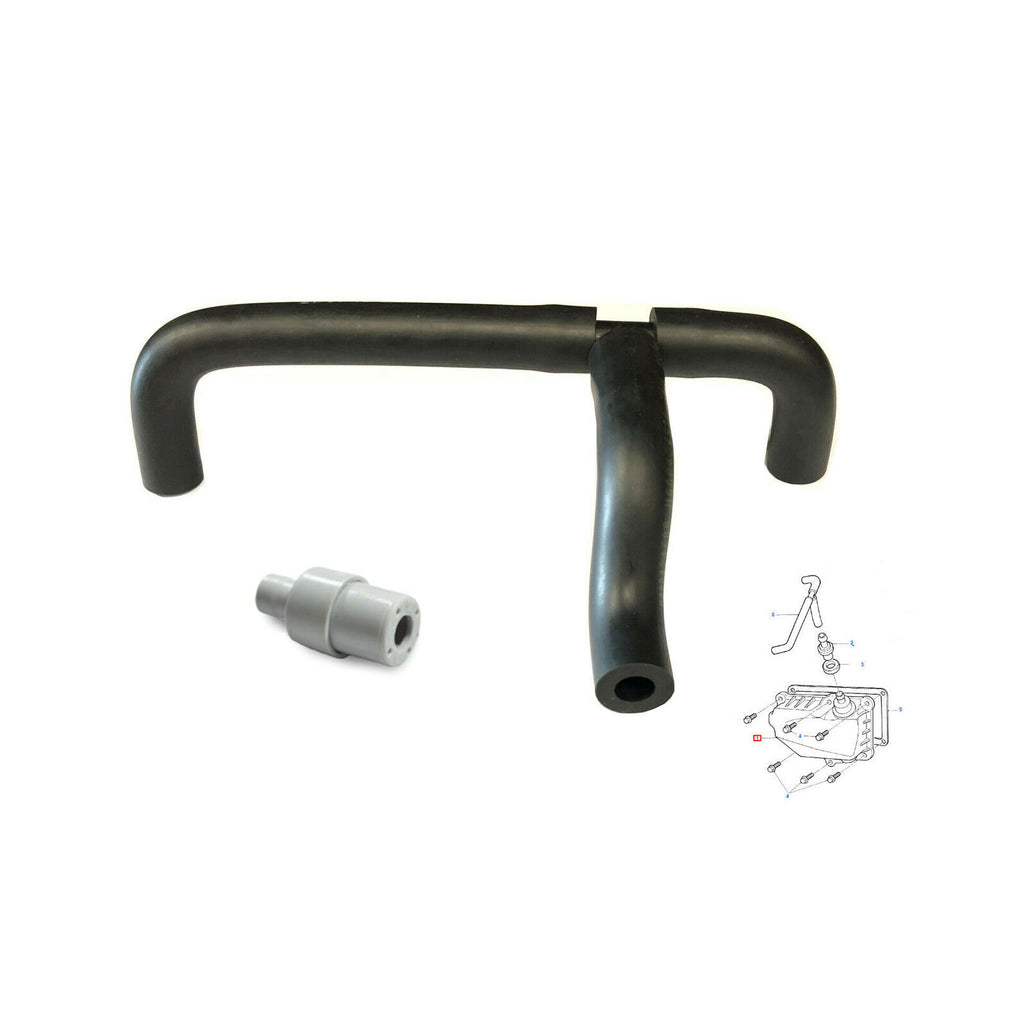 Ford Focus MK2 Fiesta MK4 Crankcase Emission Breather Hose+Valve 1337254
