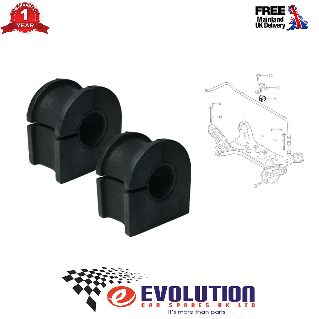 Ford Transit MK6 MK7 FWD 2X Front Anti Roll Bar Bush 4671720