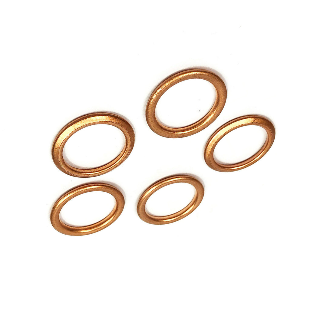 Ford C-Max Citroen Vauxhall Peugeot Gasket For The Oil Drain Plug X5 JX6Q6734AA