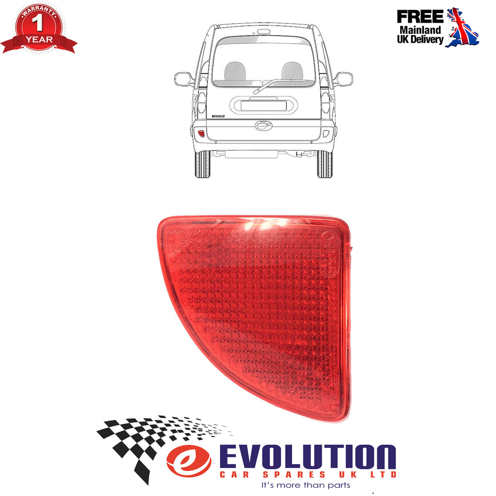 Renault Kangoo Dacia Logan Rear Bumper Reflector L/R Side 7700308720