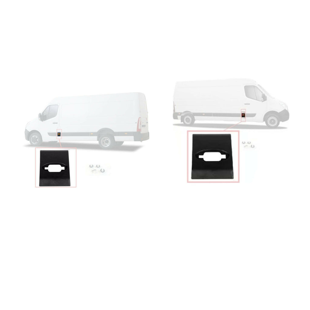 Renault Master Movano B Left Side Door Trim Moulding And Amber 828200148R