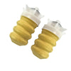Pair Of Rear Suspension Bump Stop Rubber Fits Citroen C2 C3 2002 Onwards 516668