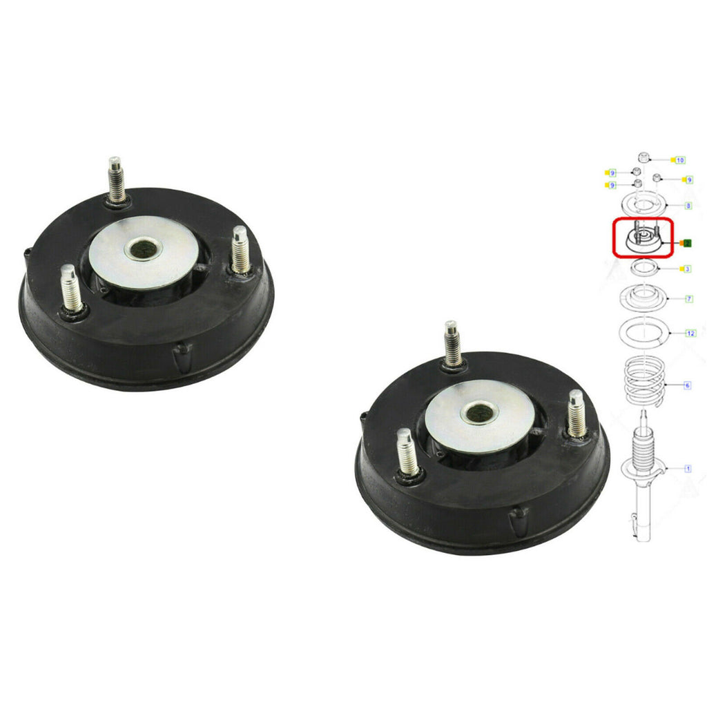 2 X SUSPENSION SHOCK STRUT TOP  MOUNTING FITS FORD TRANSIT MK6 2000-2006, 5C1118183AA