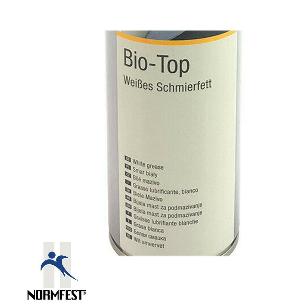 8 x Normfest 400 ml Bio Top White Grease Spray for Universal Use