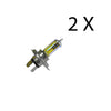 2 X Magnetti Marelli H4 12V Yellow P43t 60/55W Spotlight Headlight Fog Light Bulb 002575100000