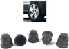 SOLARIS 5 X WHEEL NUT COVERS, 4041979