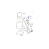Ford Transit Connect Blind Spot Mirror Glass Set 2002 to 2013 18068 18067