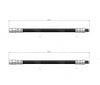 Audi 80 Front Brake Hose 8C B4 1991 to 1994 893611707
