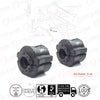 2 x FRONT RH / LH STABILISER RUBBER BUSH FITS NEMO, BIPPER, FIORINO 51785488