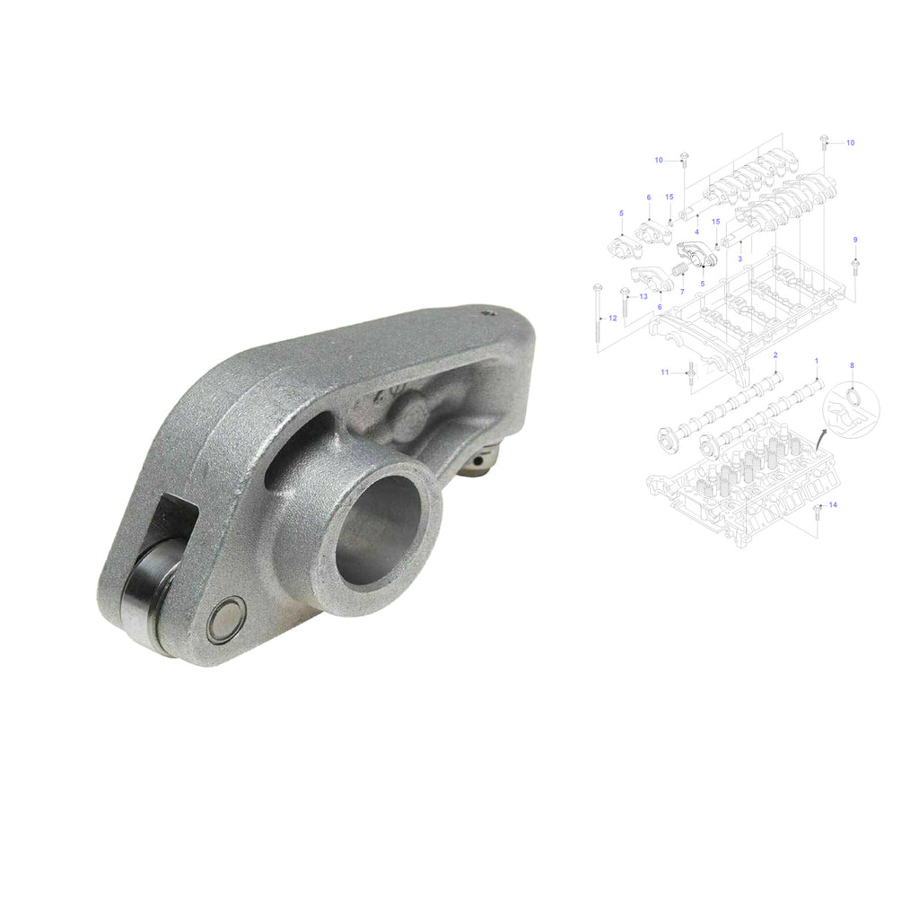 Rocker Arm Follower Long Fits London Taxi TX2 2.4 TDI YC1Q6529A1D 1099936