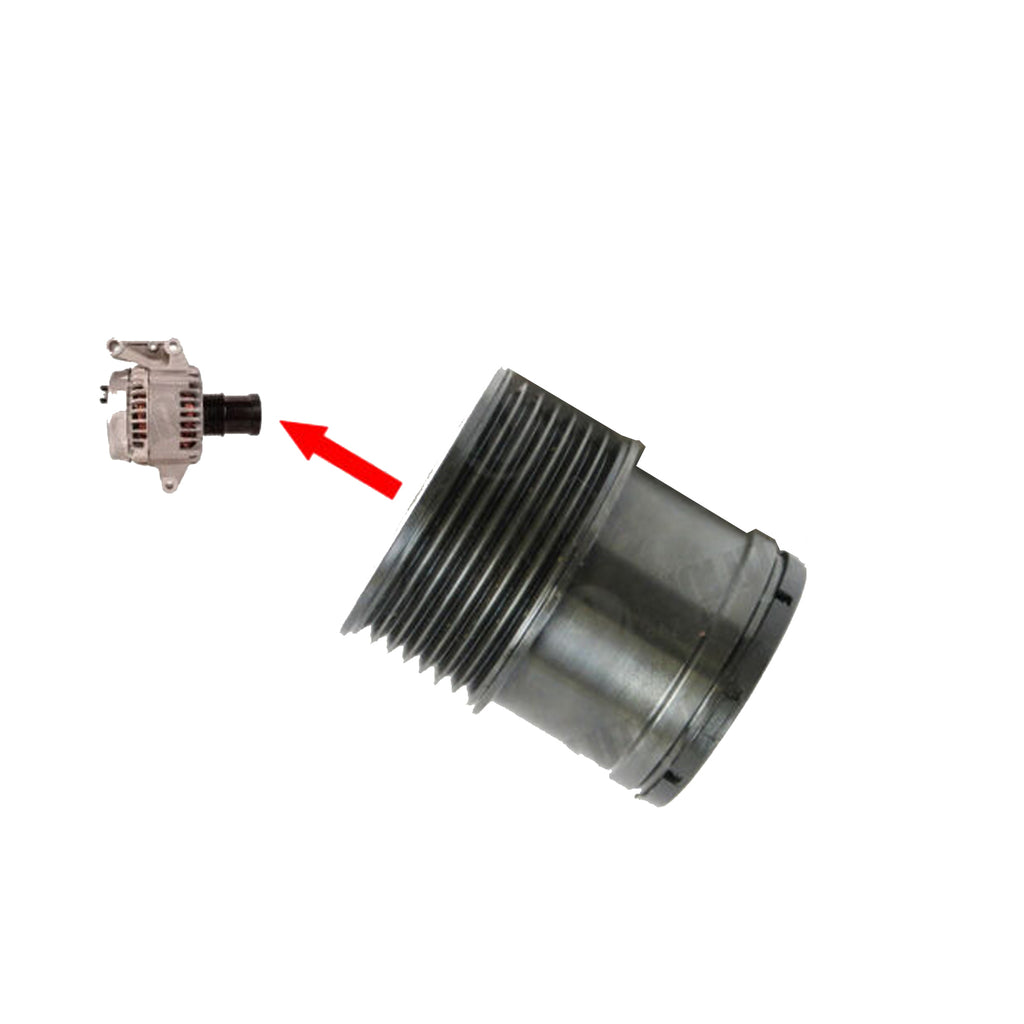 Diesel Alternator Clutch Overrunning Pulley Fits Ford Transit 2.4 4098414