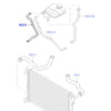 Radiator Overflow Tank Hose Fits Ford Transit Connect  1451531 