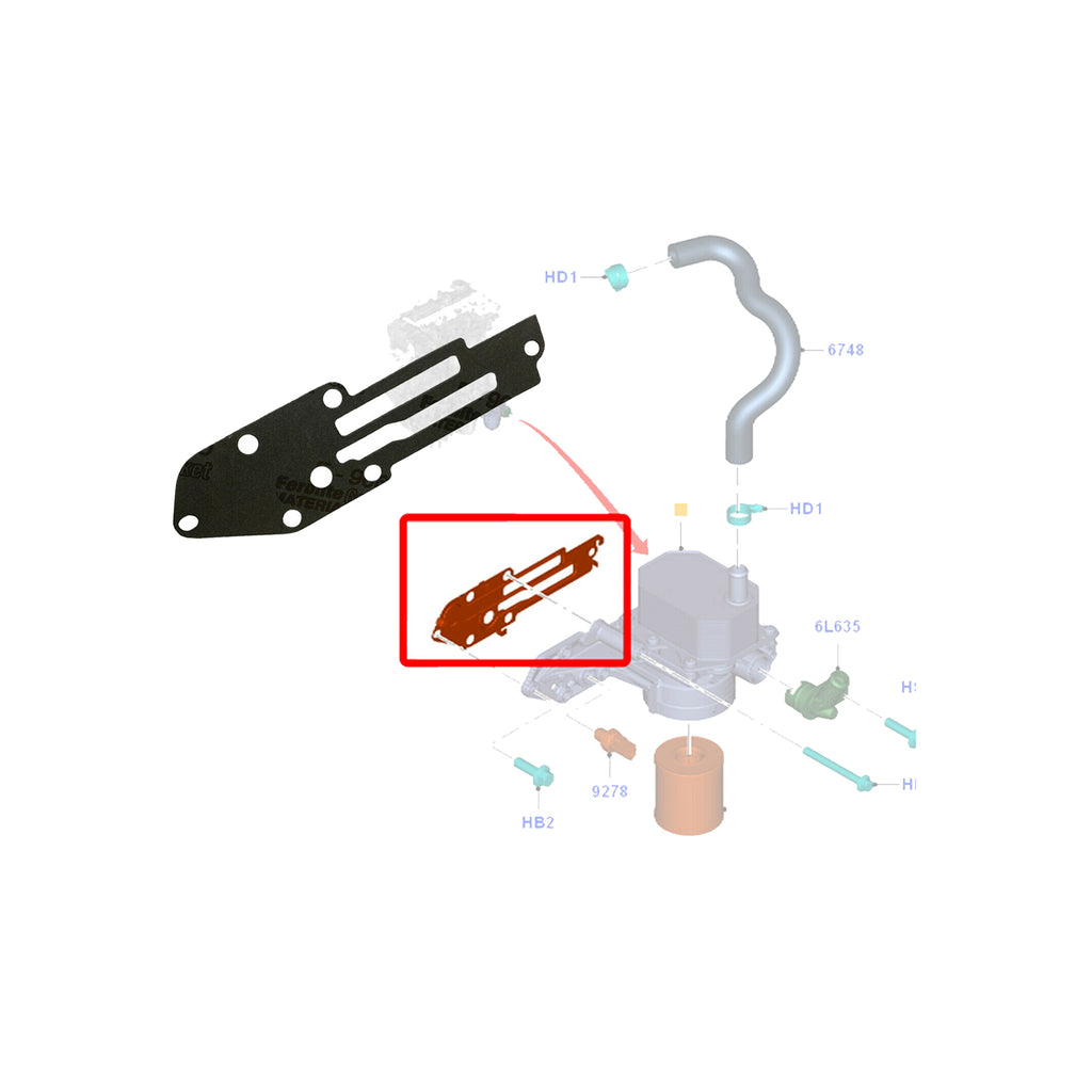 Ford Transit MK7 High Quality Duratorq Oil Cooler Gasket 1704068