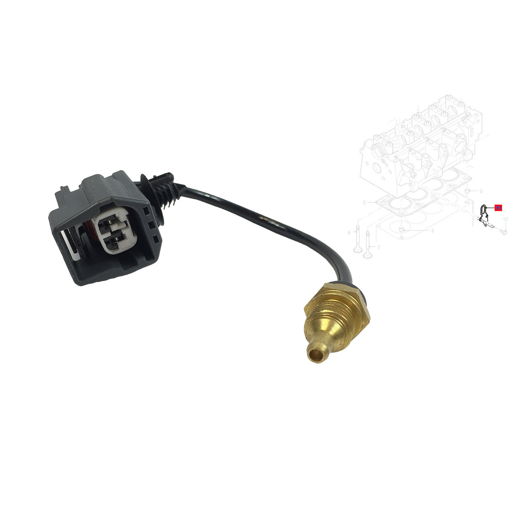Cylinder Head Temperature Coolant Sensor Fits Ford Focus Audi A3 98FF6G004AC