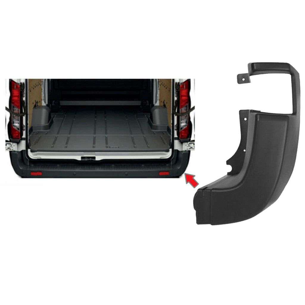 Ford Transit MK8 Rear Bumper Right Off Side End Cap 2013 Onwards 1867569