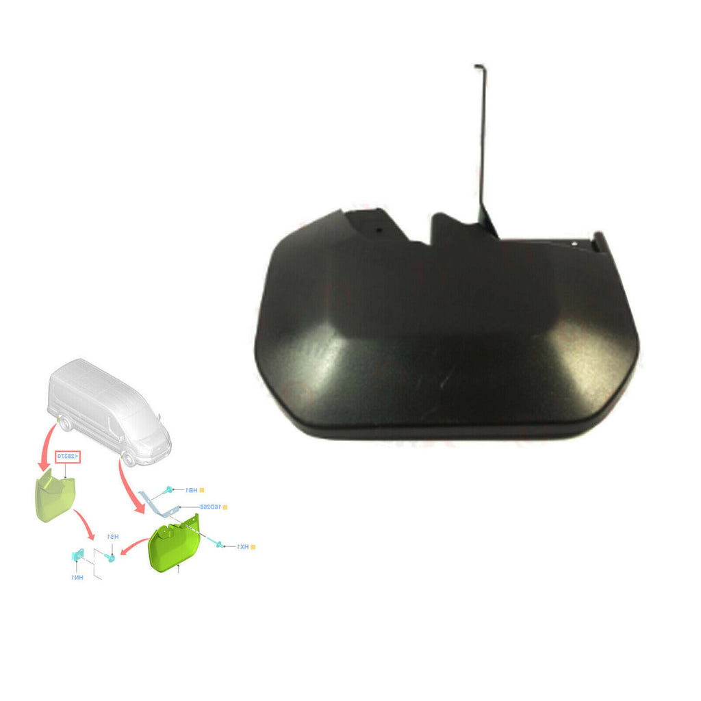 Ford Transit MK8 Left Side Mud Flaps N S 2014 Onwards 1820757