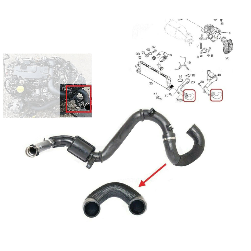 Turbo Hose Fits Renault Trafic II Vivaro 2001 to 2016 8200887170 144602126R