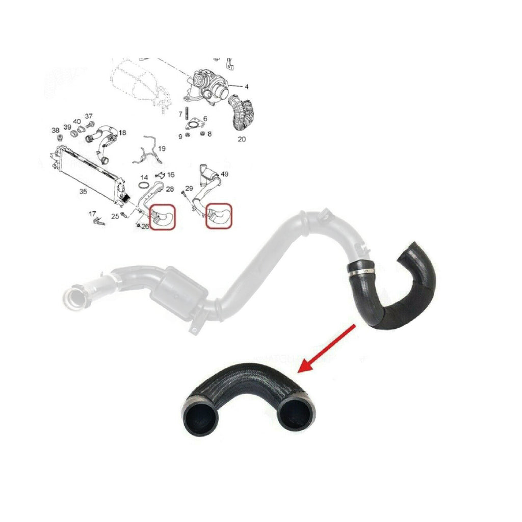 Turbo Hose Fits Renault Trafic II Vivaro 2001 to 2016 8200887170 144602126R