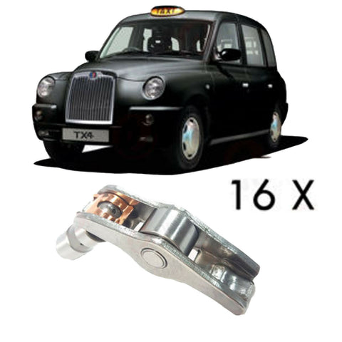 16 X HYDRAULIC TAPPETS ROCKER LIFTERS FITS LTI TAXI TX4  2.5 TD 2006 to 2015