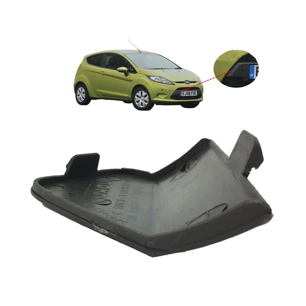  Ford Fiesta Mk6 Front Bumper Tow Eye Cover 2008 to 2016  8A6117A989AB