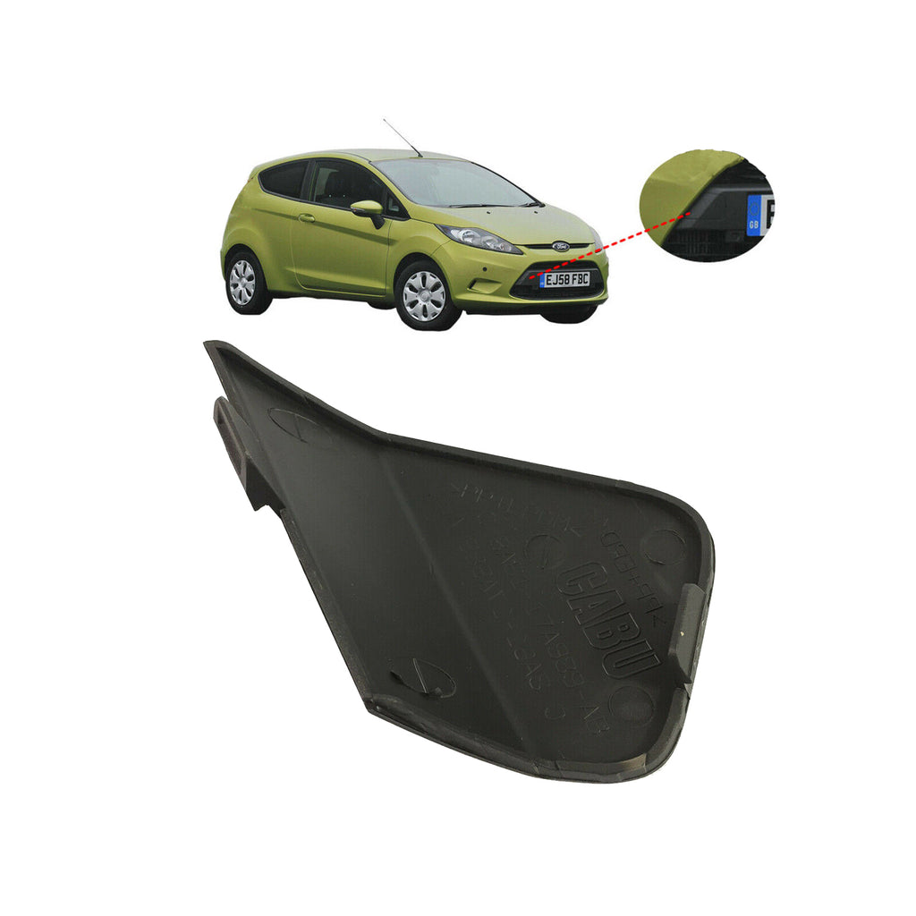  Ford Fiesta Mk6 Front Bumper Tow Eye Cover 2008 to 2016  8A6117A989AB