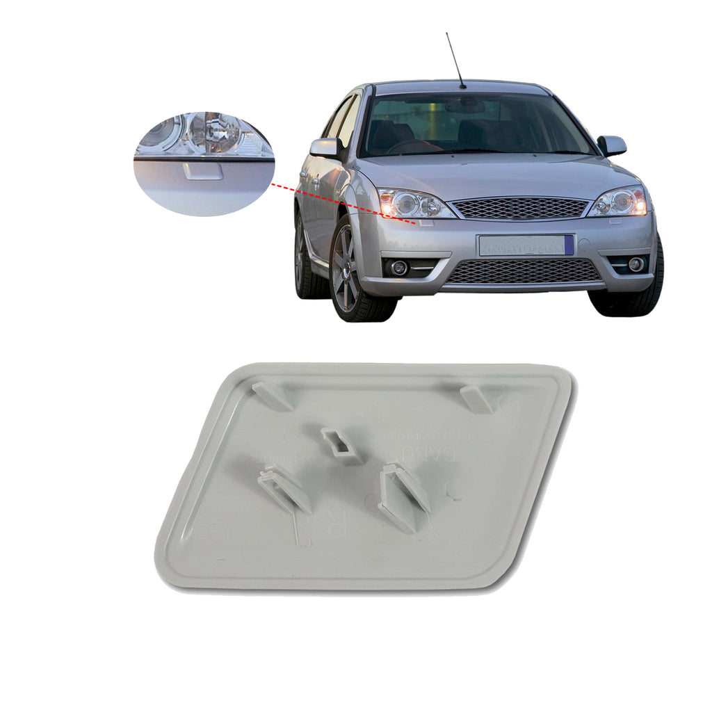 Ford Mondeo Mk3 Front Right Headlight Washer Jet Cap 2000 to 2007 1S7113L019AE