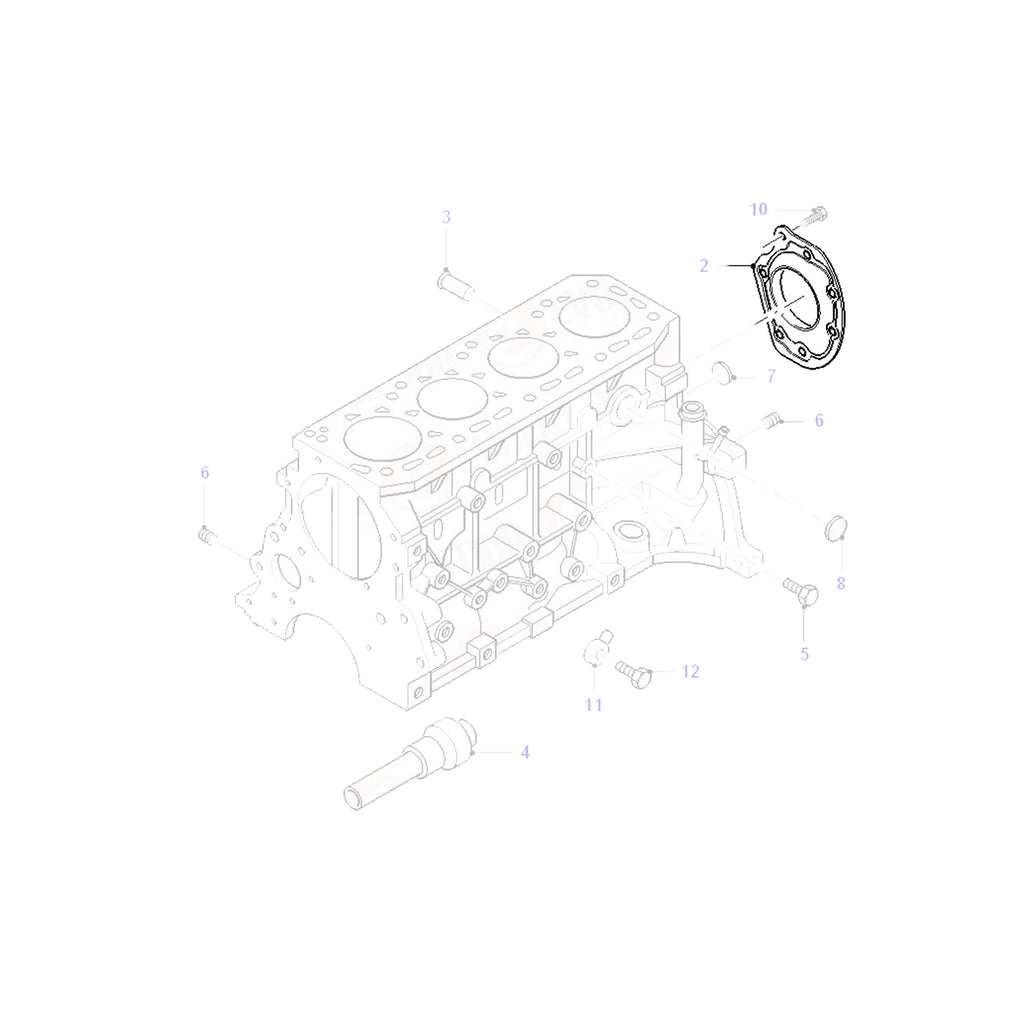 Crankshaft Seal Fits Ford Focus Mk1 Mondeo Mk4 Connect S-Max TDCi XS4Q 6K301 AF