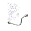 Ford Transit MK7 Fuel Injector Pipe 2.2 2.4 TDCI 2006 to 2016 1372351