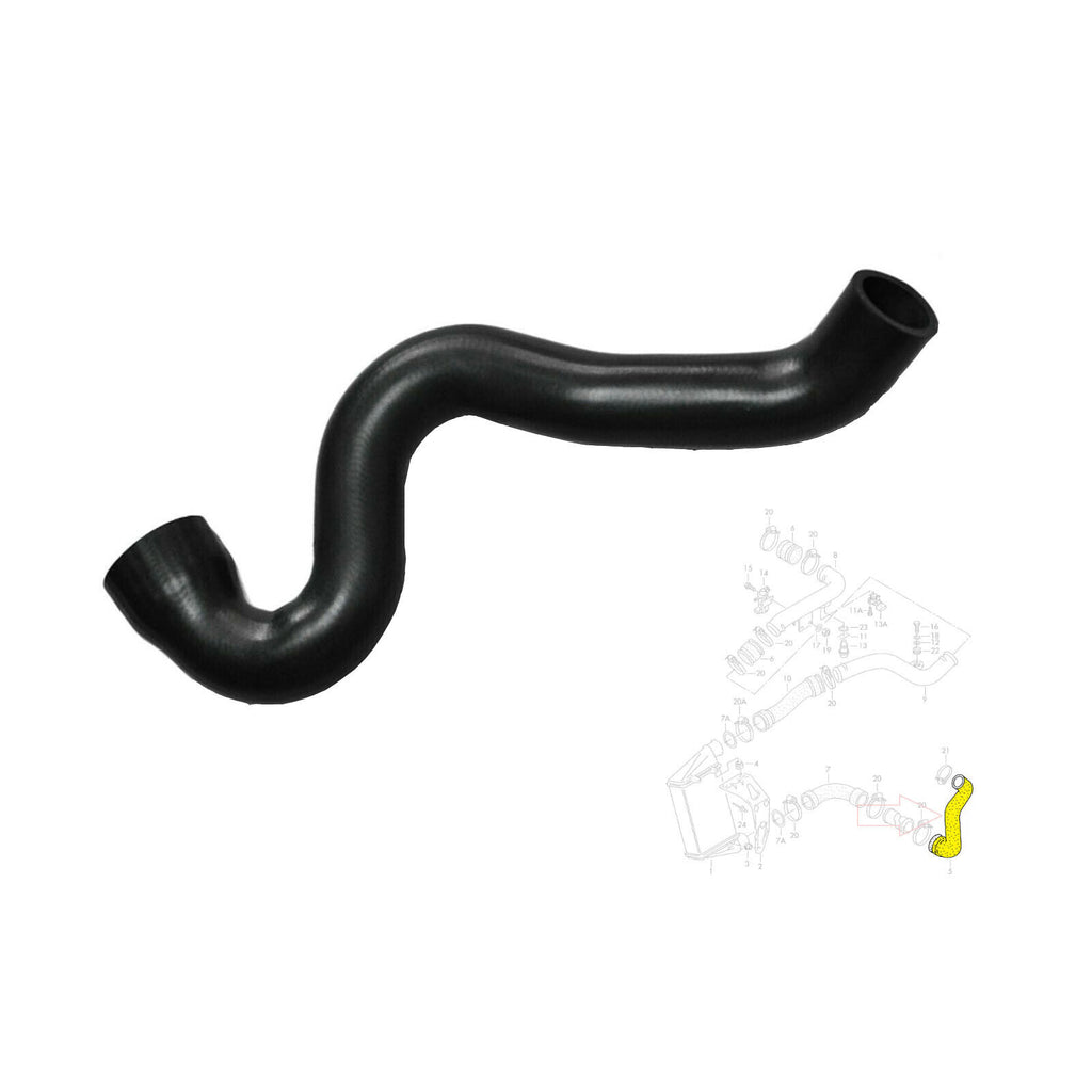CHARGER INTAKE INTERCOOLER HOSE, FITS VW PASSAT, AUDI A4 1.9 TDI, 8D0145828G