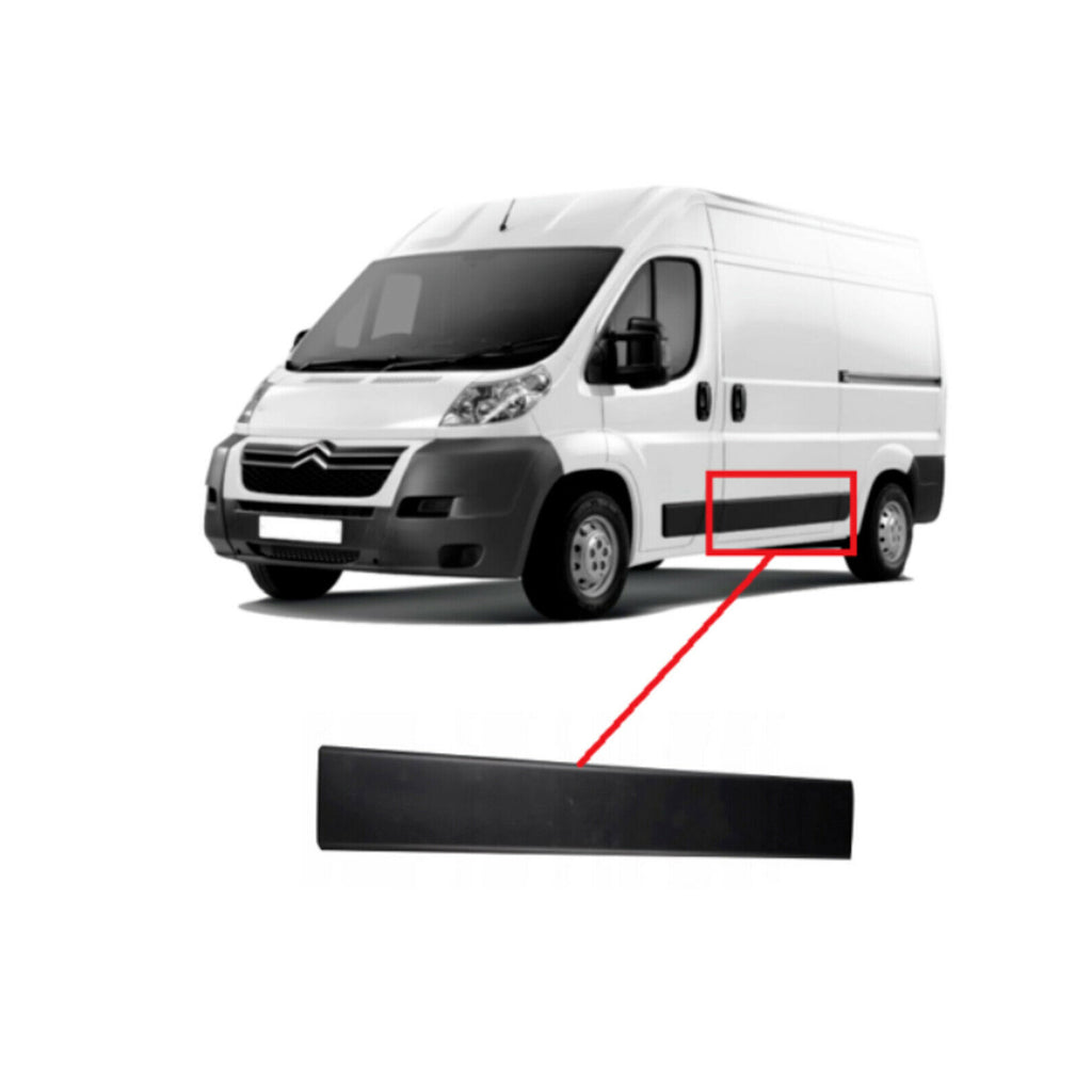Sliding Door Moulding Strip Rh Side Fits Relay Ducato Boxer 2006 On 735422720