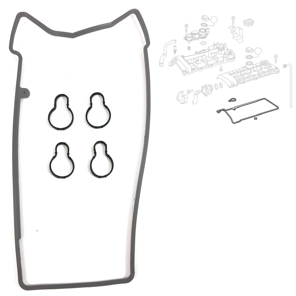 VALVE COVER GASKET SET FITS MERCEDES BENZ, A3660160321, A3660160021