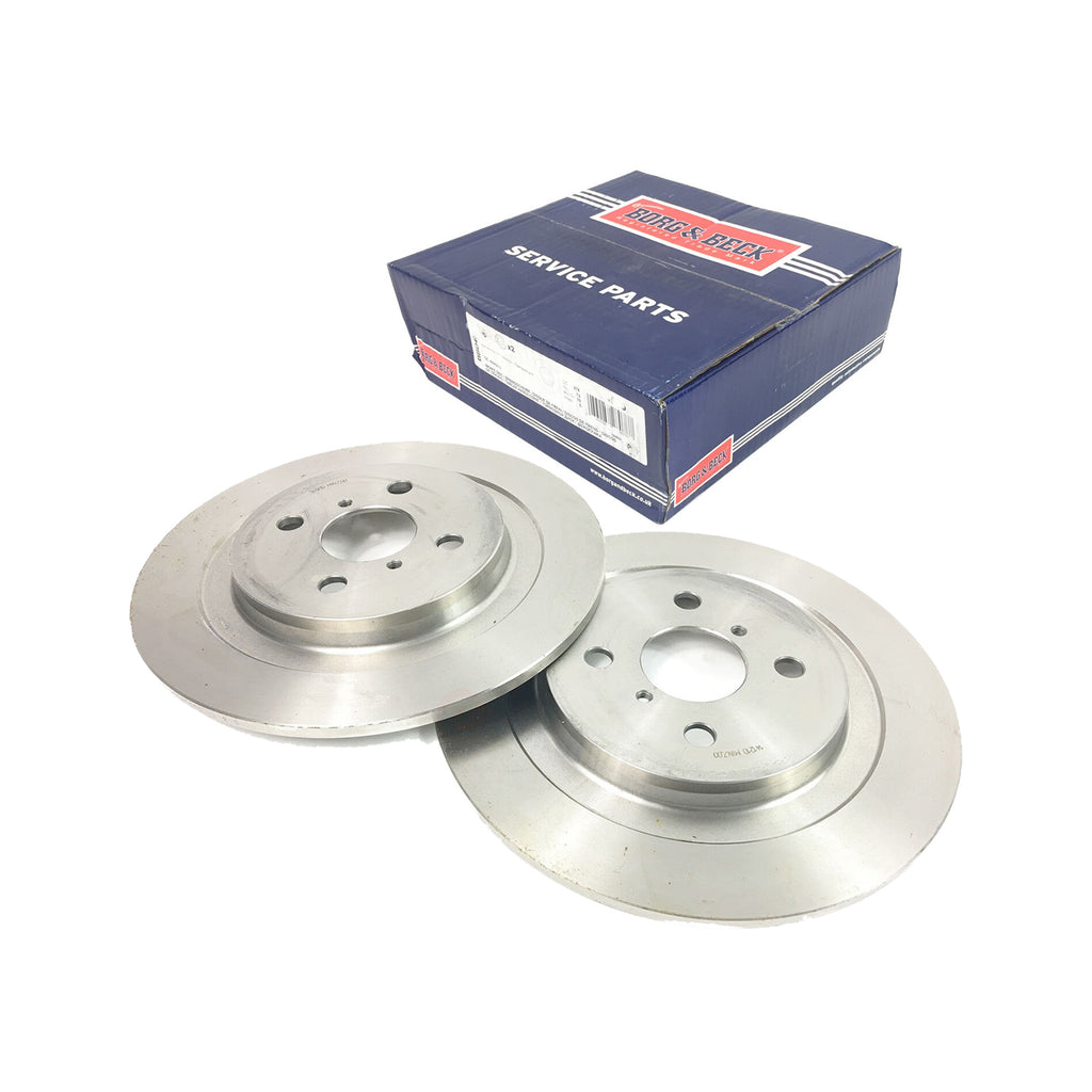 Toyota Yaris Vitz Rear Brake Disc 2x 2005 Onwards  424310D060