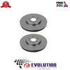 2 X BORG BECK FRONT BRAKE DISCS FITS CHEVROLET TRAX, VAUXHALL MOKKA, 13502059