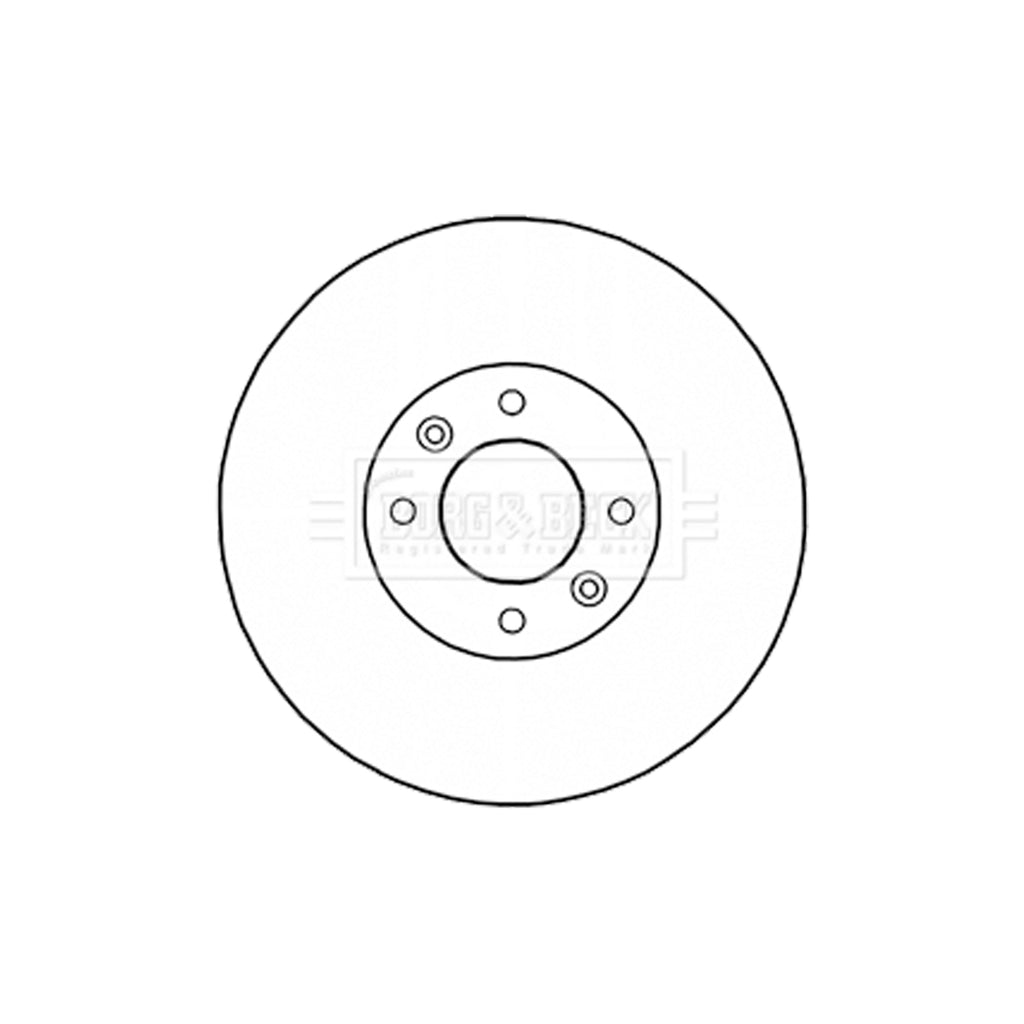 Citroen DS4 A Pair Of Rear Brake Discs DS5 Peugeot 308 4249.F7