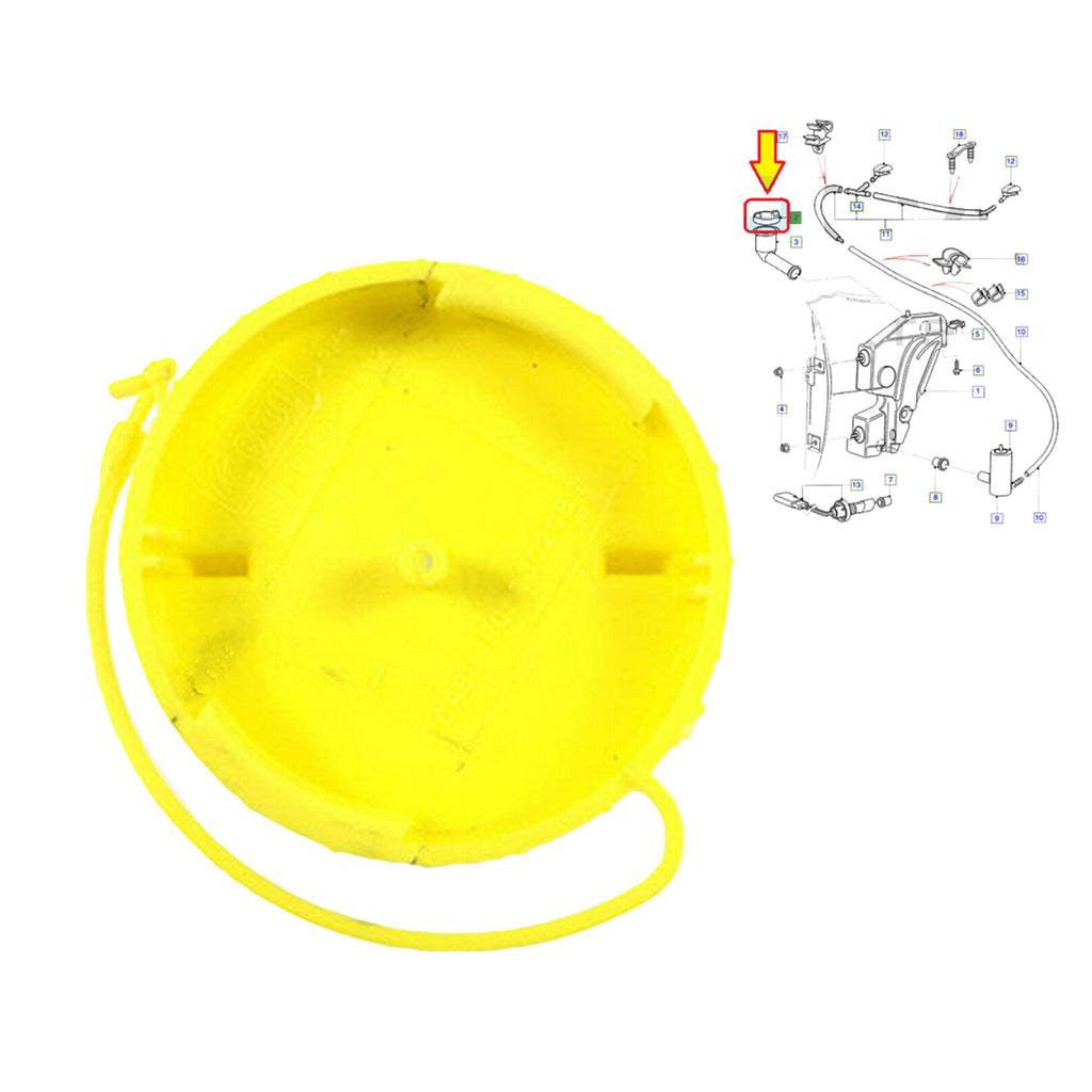 Windscreen Washer Bottle Cap Lid Cover Fits Ford Transit MK6 2000-2006, 1055165