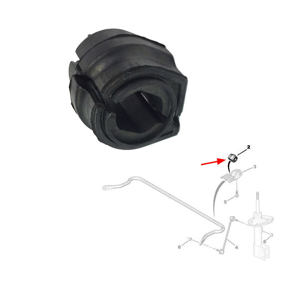 Citroen C4 Peugeot 3008 Anti Roll Bar Bushing Kit 5094.C4 9685719780