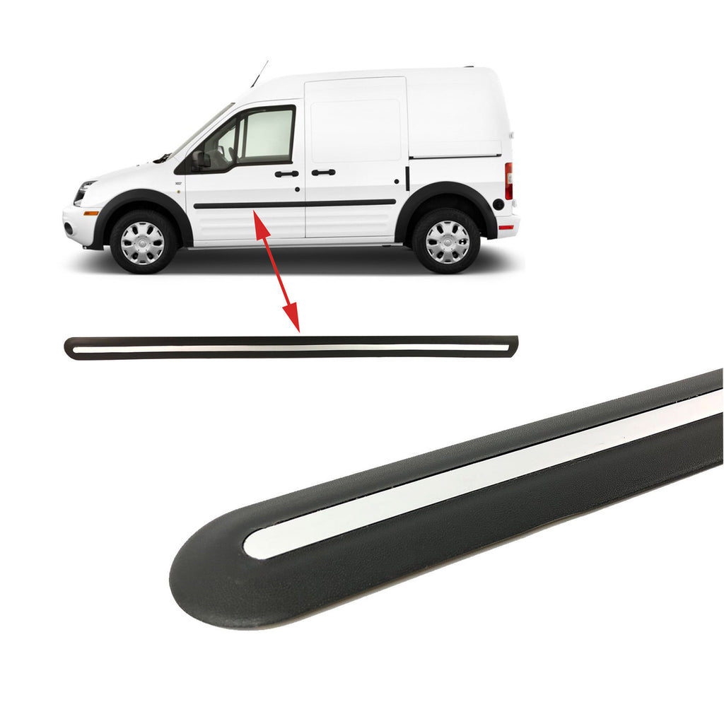 Door Trim Moulding Front Rear Rh Fits Ford Connect 2002 to 2013  9T16V20939AD