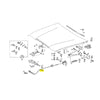 BONNET HOOD RELEASE CABLE WITH HANDLE FITS MERCEDES-BENZ W123 A1238800159