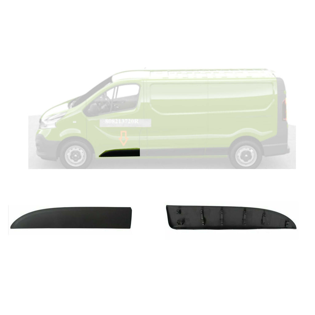 Renault Trafic III Front Left Door Moulding Trim 2014 Onwards 808213720R