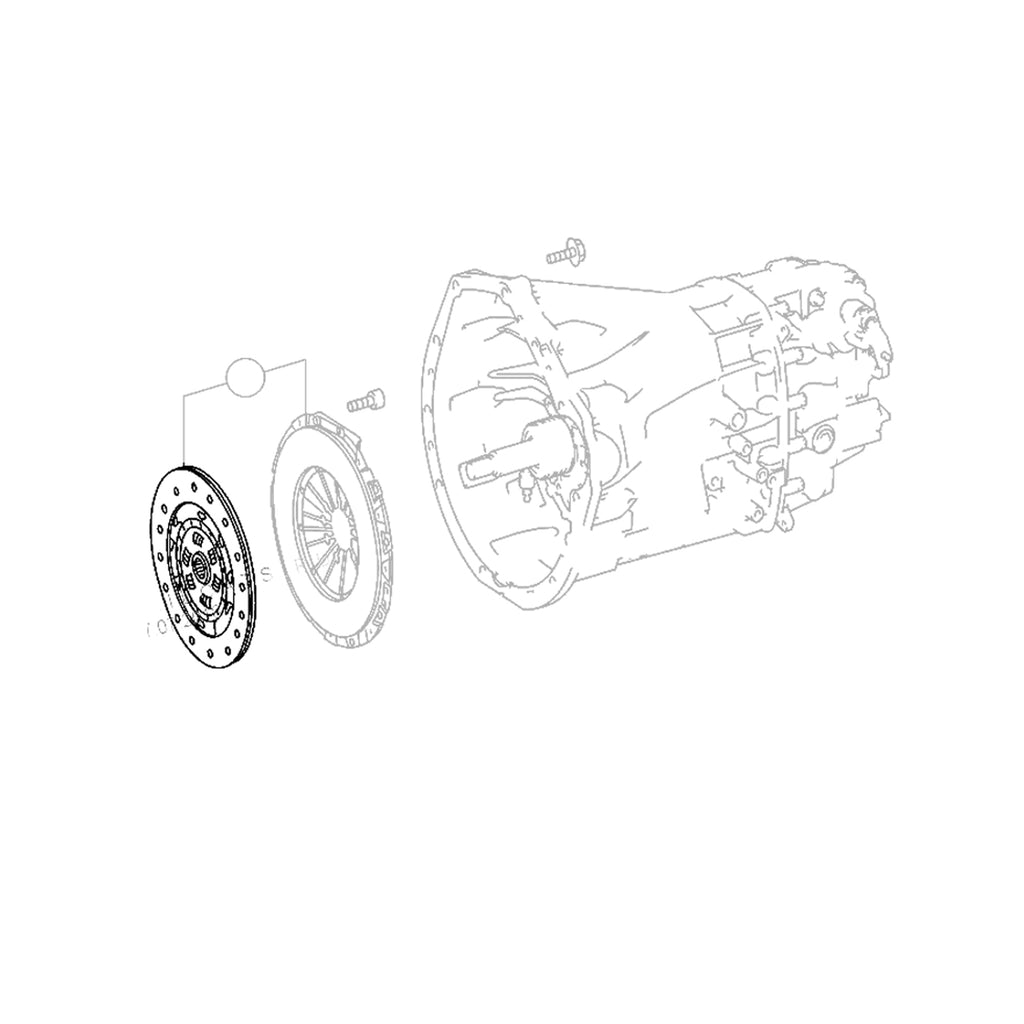 Clutch Disc Fits Mercedes Sprinter 2T 3T 4T 2000 to 2006  A0002525205