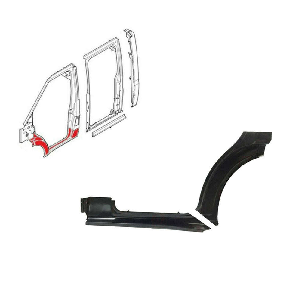 Ford Transit Mk6 Mk7 Front Wheel Arch Door Left Sill 2 Pcs  1761614