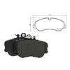 Ford Tourneo Custom Front Axle Brake Pads Transit 2012 ON 1763915