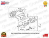 FORD TRANSIT MK6/MK7 CONNECT 02/14 THERMOSTAT RUBBER O RING GASKET W704553S300