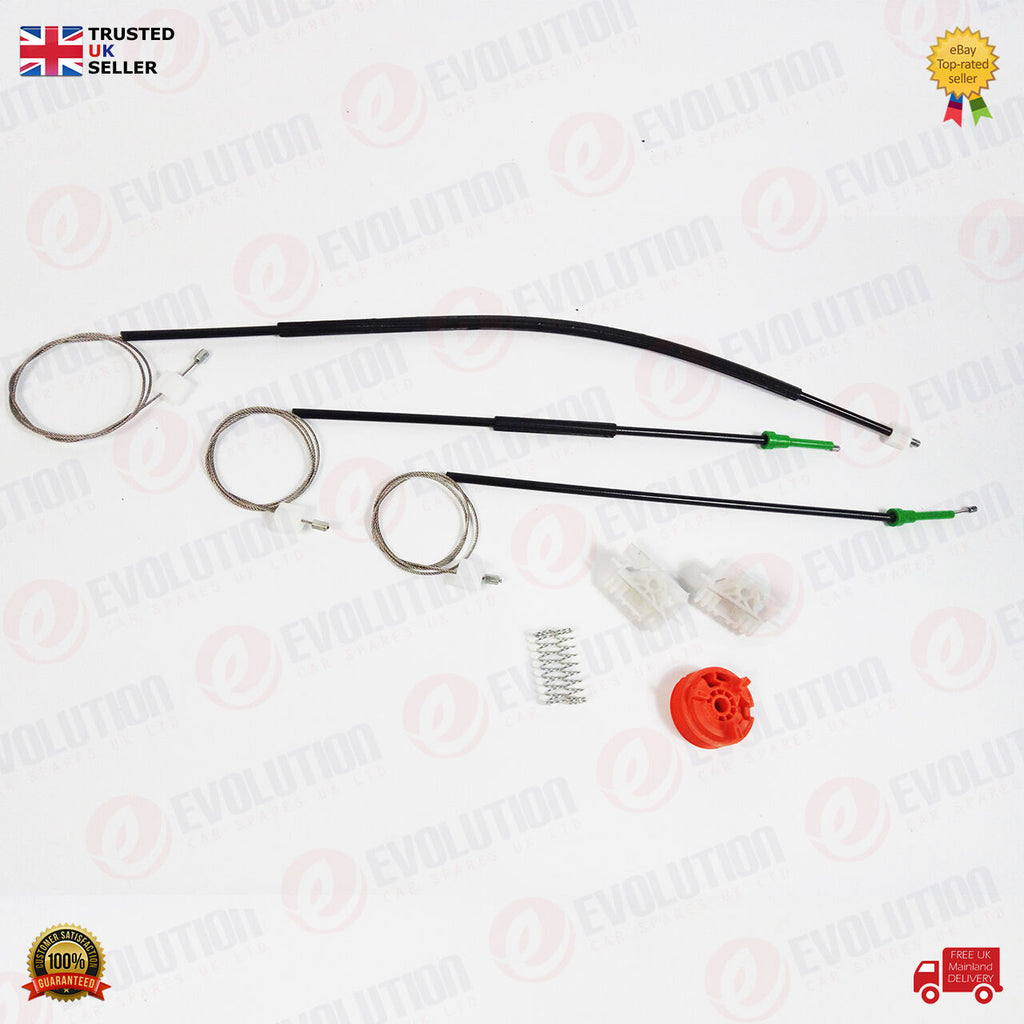 FRONT RH RIGHT DRIVER SIDE WINDOW REGULATOR REPAIR KIT FITS RENAULT CLIO MK3