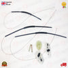 FRONT LEFT PASSENGER SIDE WINDOW REGULATOR REPAIR KIT FITS RENAULT MEGANE MK2