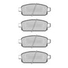 BORG & BECK REAR BRAKE PAD SET FITS VAUXHALL ASTRA MK6, ZAFIRA MK3, 13300867